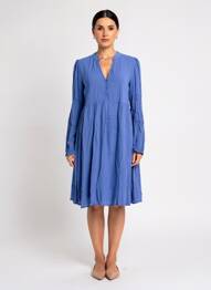 Rochie midi albastru MOLLY BRACKEN femeie