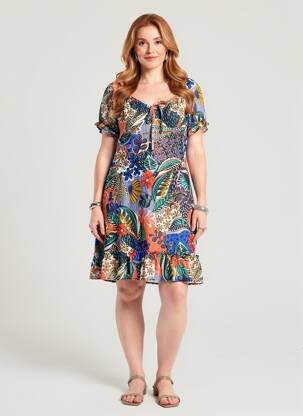 Rochie scurtă albastru MOLLY BRACKEN femeie