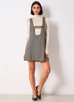Rochie scurtă negru MANGO femeie