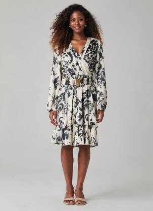 Rochie midi negru JS MILLENIUM femeie