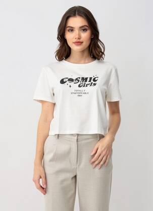 Tricou alb TALLY WEIJL femeie