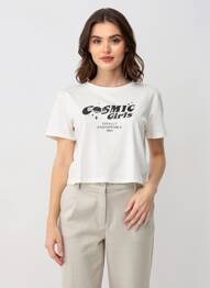 Tricou alb TALLY WEIJL femeie