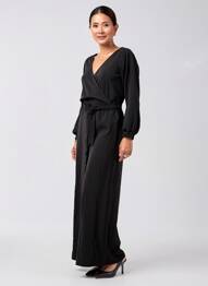 Salopetă-pantalon negru GARCIA femeie