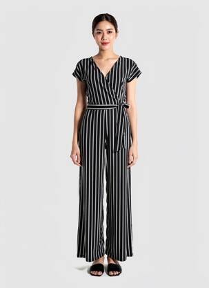 Salopetă-pantalon negru ZABAIONE femeie