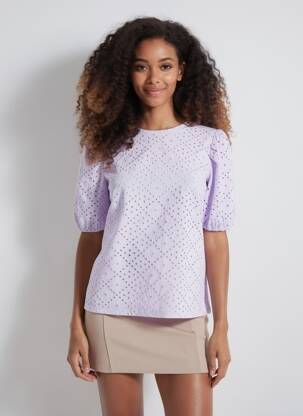 Top violet VERO MODA femeie