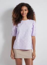 Top violet VERO MODA femeie