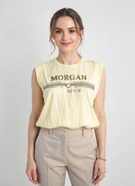 Top galben MORGAN femeie