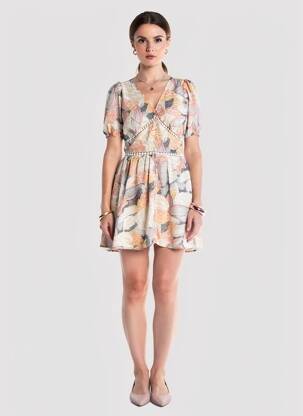 Rochie scurtă roz MOLLY BRACKEN femeie