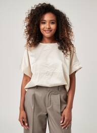 Cămașă bej VERO MODA femeie