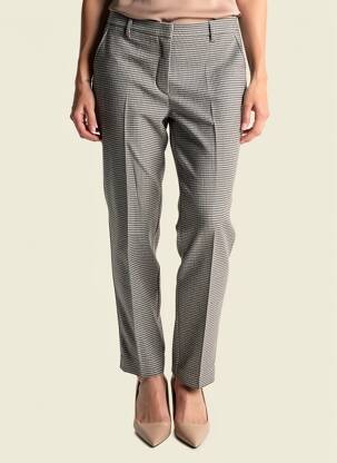 Pantalon drept negru MANGO femeie