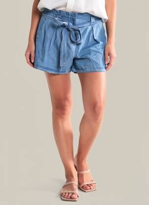 Șort albastru SUPERDRY femeie