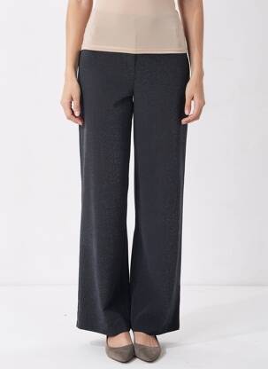 Pantalon drept negru ONLY femeie