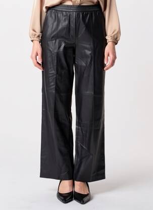 Pantalon evazat negru MANGO femeie