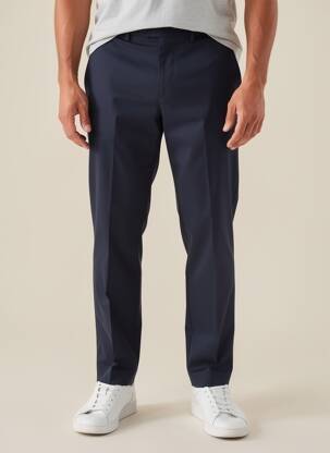 Pantalon drept albastru MANGO bărbat