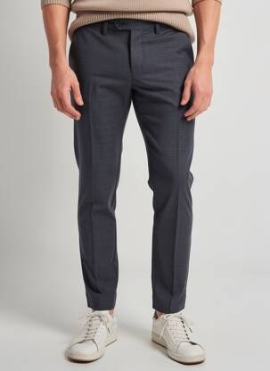 Pantalon slim albastru JACK & JONES bărbat