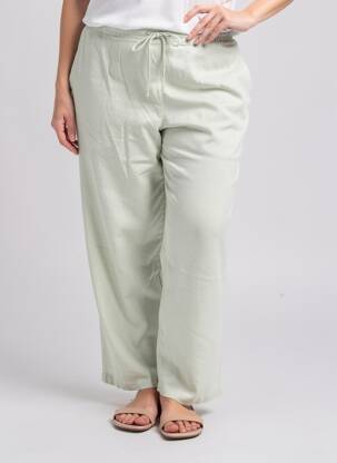 Pantalon drept verde MANGO femeie