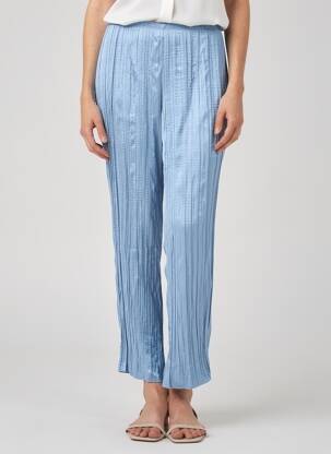Pantalon drept albastru MANGO femeie