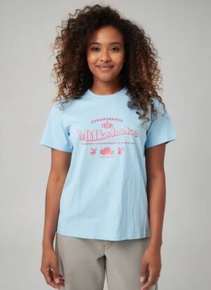 Tricou albastru DAISY STREET femeie