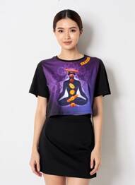Tricou negru MORA femeie