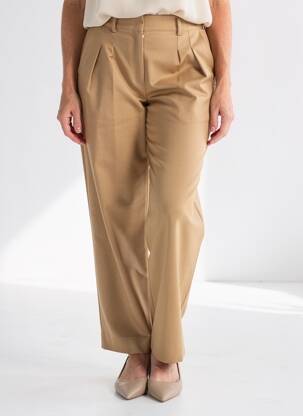 Pantalon drept maro ESPRIT femeie