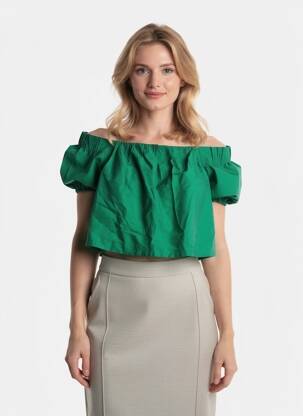 Cămașă verde JACQUELINE DE YONG femeie