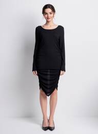 Rochie scurtă negru NOISY MAY femeie