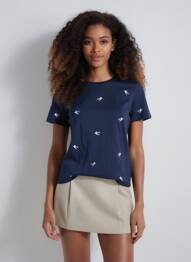 Tricou albastru ONLY femeie