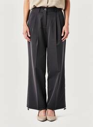 Pantalon drept gri OBJECT femeie