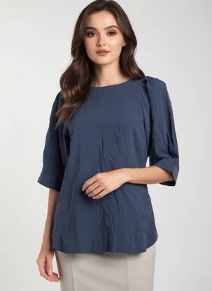 Cămașă albastru ASTRID BLACK LABEL femeie