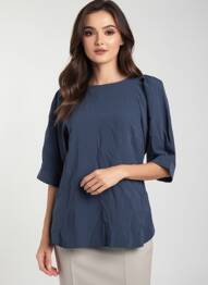 Cămașă albastru ASTRID BLACK LABEL femeie