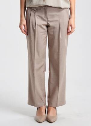Pantalon drept auriu ONLY femeie