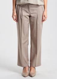 Pantalon drept auriu ONLY femeie