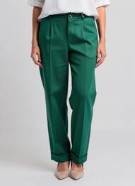 Pantalon drept verde STREET ONE femeie