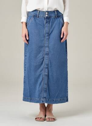 Fustă lungă albastru VERO MODA femeie