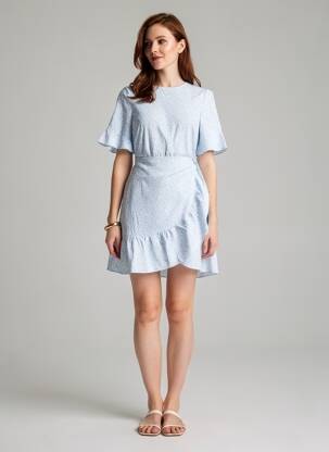 Rochie scurtă albastru VERO MODA femeie