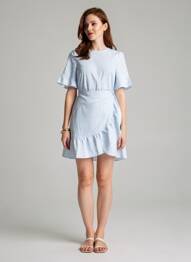 Rochie scurtă albastru VERO MODA femeie