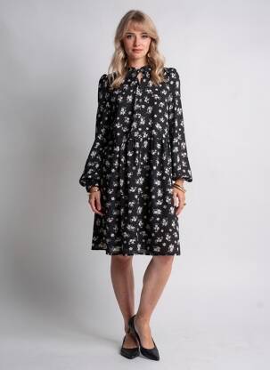Rochie midi negru VERO MODA femeie