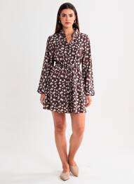 Rochie midi negru MANGO femeie