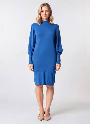 Rochie pulover albastru VERO MODA femeie