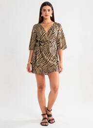 Rochie scurtă negru MANGO femeie