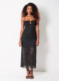 Rochie scurtă negru MANGO femeie