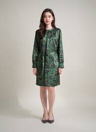 Rochie midi verde VILA femeie