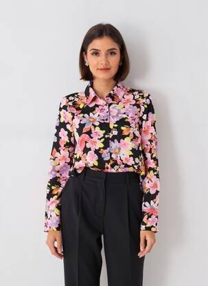 Cămașă roz VERO MODA femeie