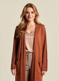 Vestă cu mâneci lungi portocaliu COPINES D'ANVERS femeie