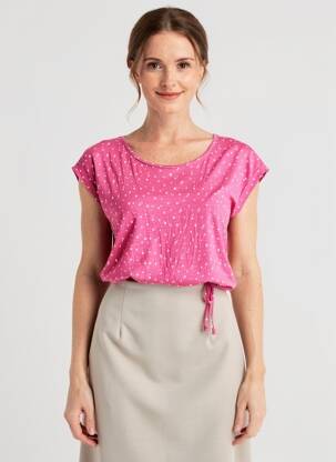 Tricou roz STREET ONE femeie