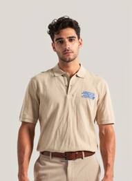 Polo gri JACK & JONES bărbat