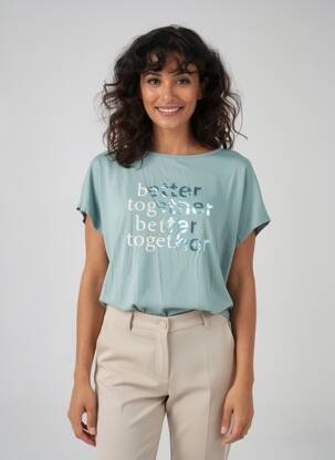 Tricou verde S.OLIVER femeie