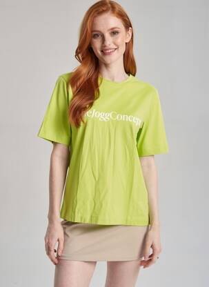 Tricou galben THE JOGG CONCEPT femeie