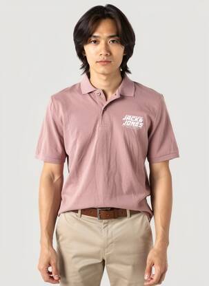 Polo violet JACK & JONES bărbat
