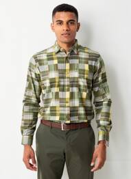 Cămașă cu mâneci lungi verde SCOTCH & SODA bărbat